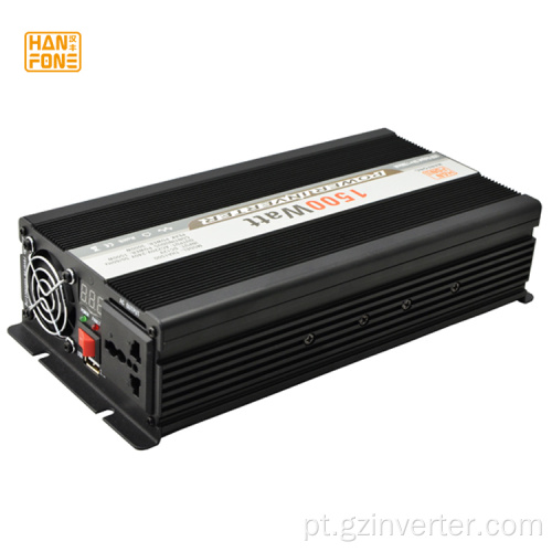 Inverter de energia solar 12V/24V a 110V 220V 1500W